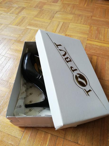 Predám čierne kožené lodičky veľ 37, 37