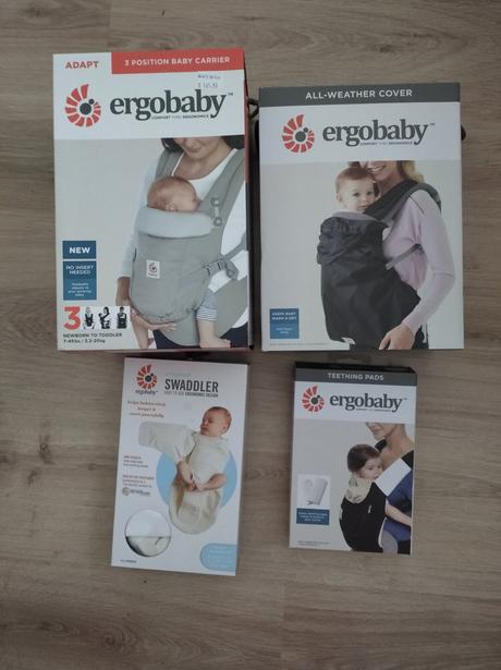 Ergobaby adapt + doplnky, ergo baby