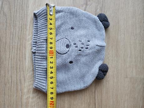 Dvojvrstvova ciapka 74 medvedik, c&a,74