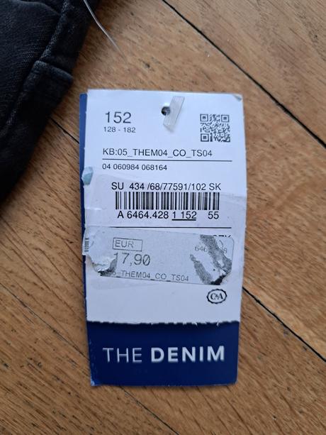 Rifľové kraťasy, c&a,152