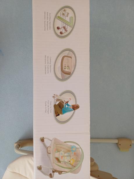 Vibračné hudobné detské kreslo, 