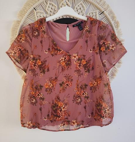 Kratšia blúzka mango, mango,m