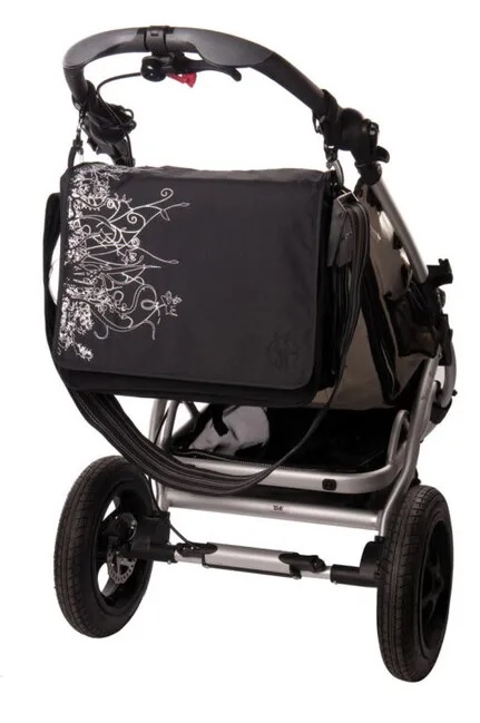 Priestranná prebaľovacia taška na kočík lässig, lässig