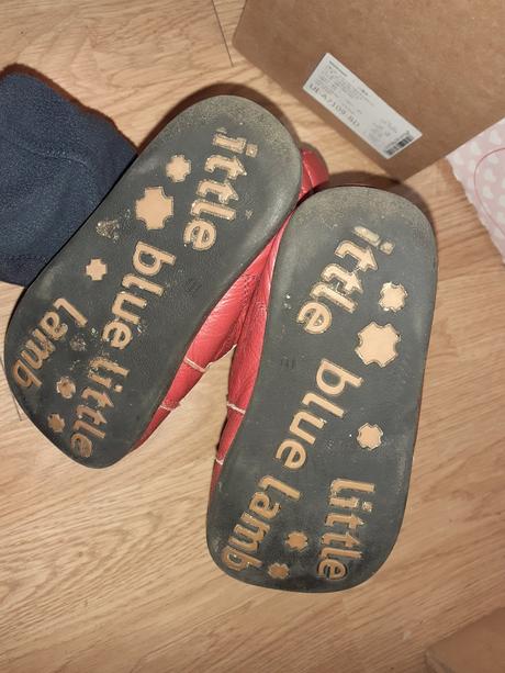 Kožené barefoot čizmičky little blue lamb s ovčím, little blue lamb,27