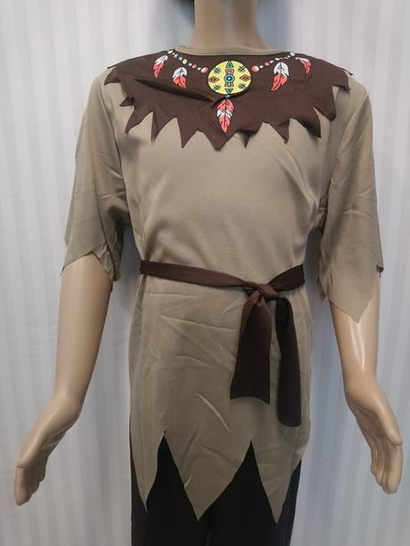 2 dielny kostým indián, rubies, 8-10r, 128-140 cm,