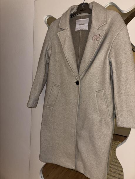Kabát bershka xs/s/m, bershka,m / s / xs