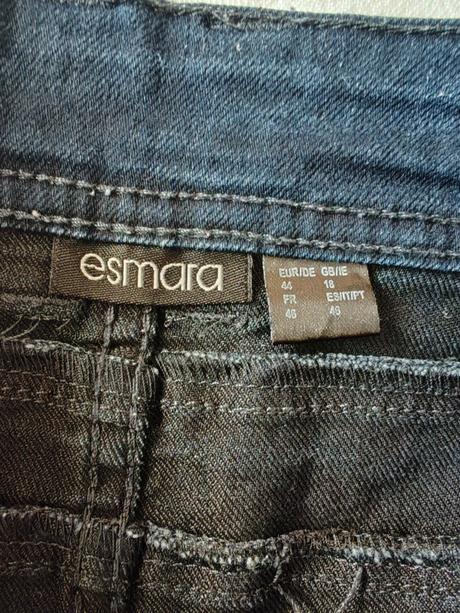 Dámska rifľová sukňa, esmara,44