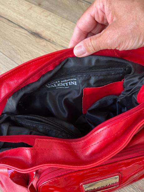 Kožená kabelka valentini, valentini