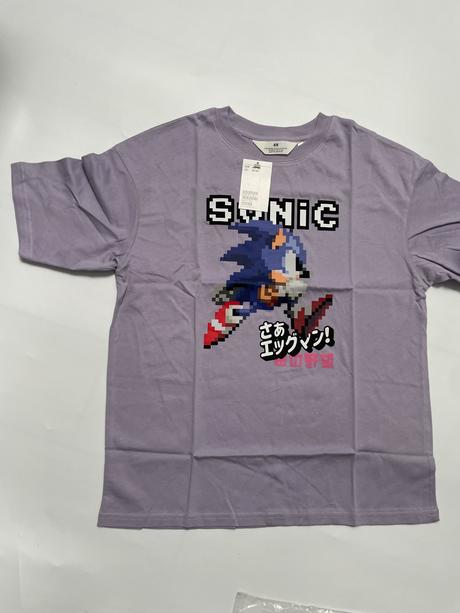 Sonic tričko, h&m,146 / 152