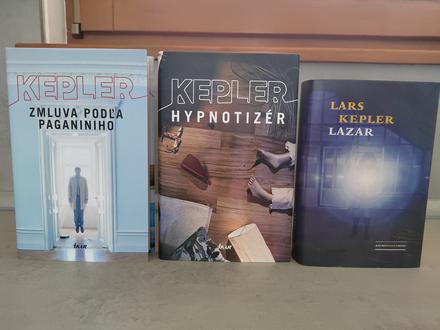 Lars kepler - 3 knihy,