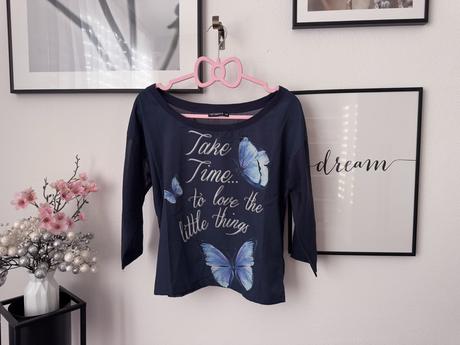 Tmavomodrá blúzka, terranova,xs