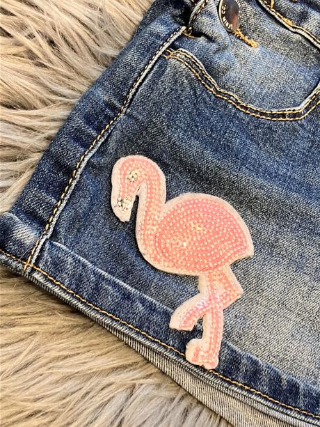 Dievčenské šortky na traky (6-7 r.), denim co,122