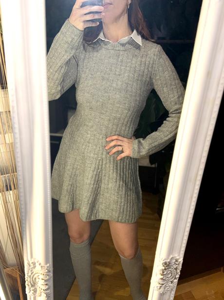 Svetrove saty, h&m,m