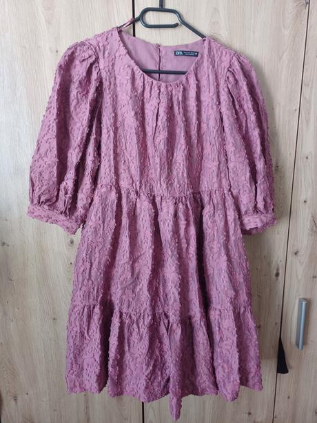 Ružové šaty zara, zara,s