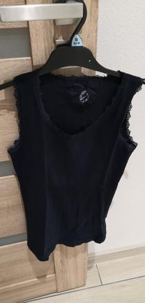 Tmavomodré tričko, s