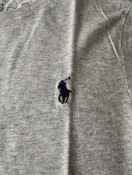 Sivé tričko polo ralph lauren - polo bear, ralph lauren,s