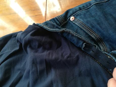 Tehotenské rifle, bonprix,38