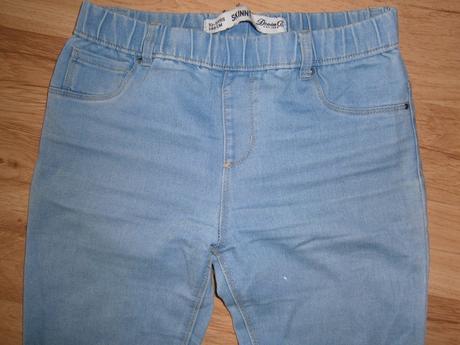 Super skinny  na 10-12 rokov, denim,152