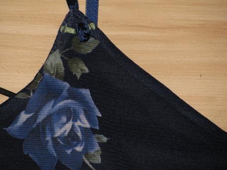 Tmavomodré letné šaty, topshop,40
