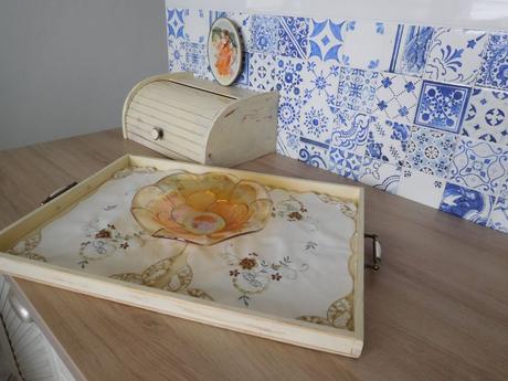 Drevená polica retro,, 