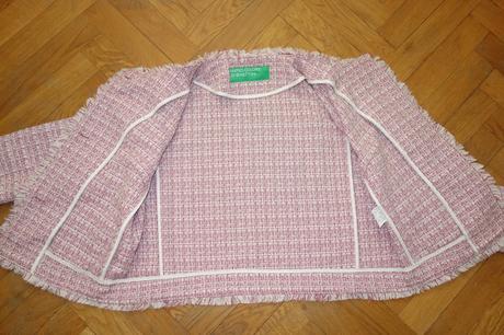 Šaty a sako z buklé, benetton,44