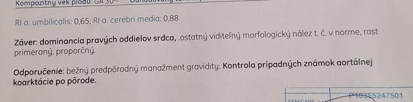 Dá sa v priebehu tehotenstva zistiť a potvrdiť, či dcéra bude mať aortálnu koarktáciu?