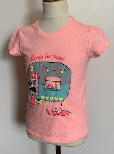 Pepco tričko s nápisom ready for vacy, pepco,128