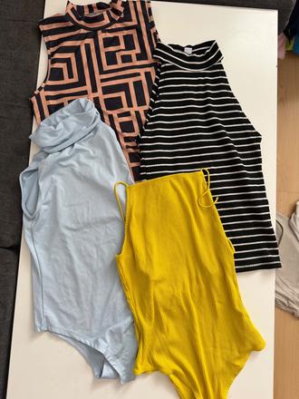 Trička body amisu h&m s/m, amisu,s