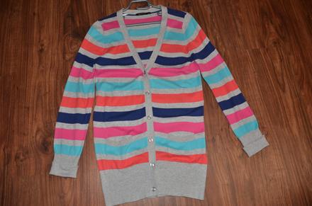 Predlžený sveter na spôsob kardigánu m/l, atmosphere,l