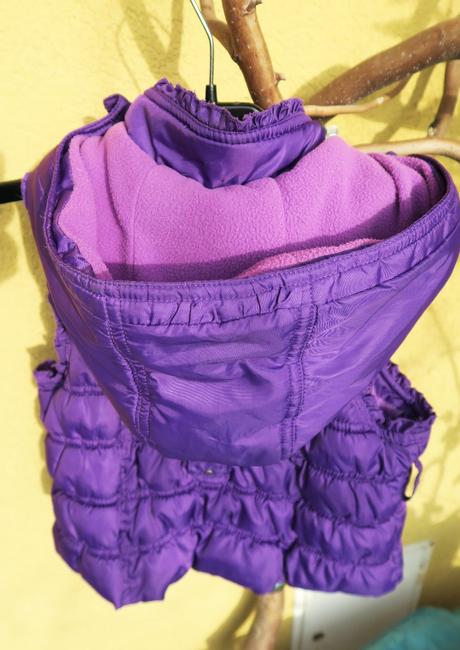 Teplá vesta, bunda bez rukávov - 104, palomino,104