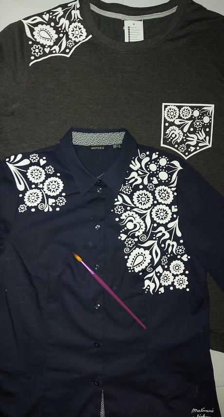 Maľované tričko, l / m / s / xl / xxl