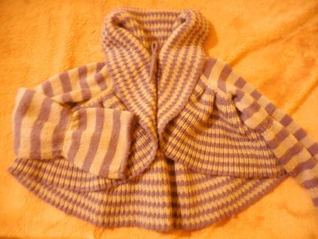 Pletený svetríkobolerko, benetton,122