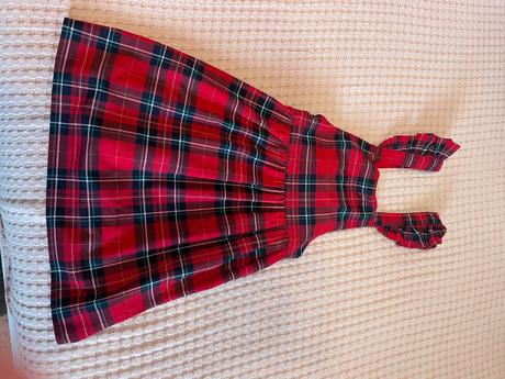 Sukňa káro h&m veľ. 122/128, h&m,128