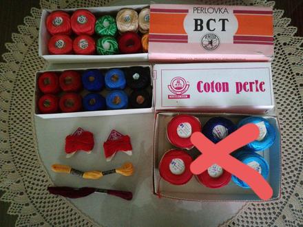 Perlovka na háčkovanie a vyšívanie,