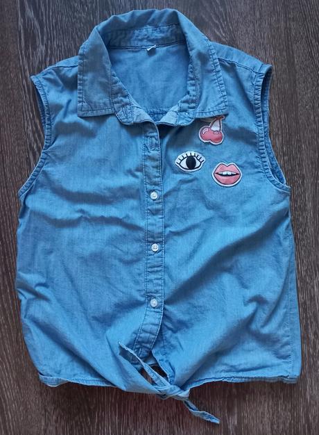 Rifľový top - 152/158, 152