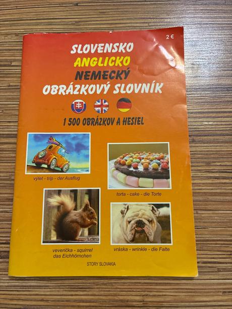 Slovensko anglicko nemecký obrázkový slovník, 