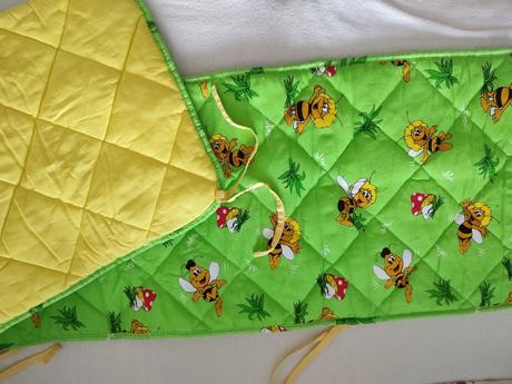 Mantinel, prikrývka, plachta - včielka maja, šírka (cm): 90,dĺžka (cm): 150