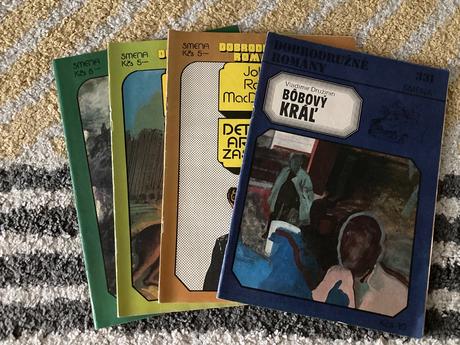 Dobrodružné romány 4ks, 