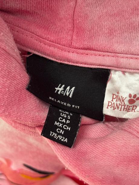 Mikina pink panther, h&m,s