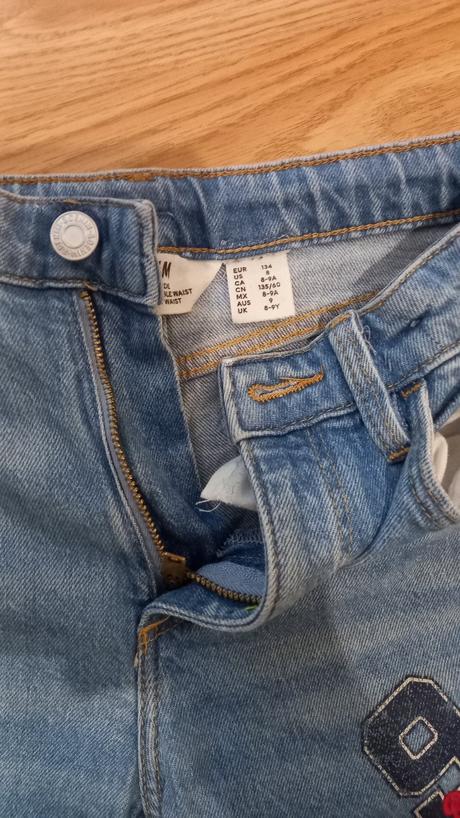 Široké rifle h&m, h&m,134