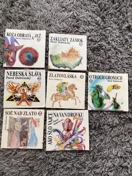 Krásne mini rozprávkové knižky pavol dobšinský,