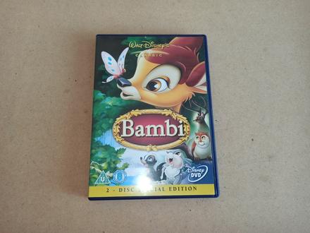 Dvd disney classic bambi, 
