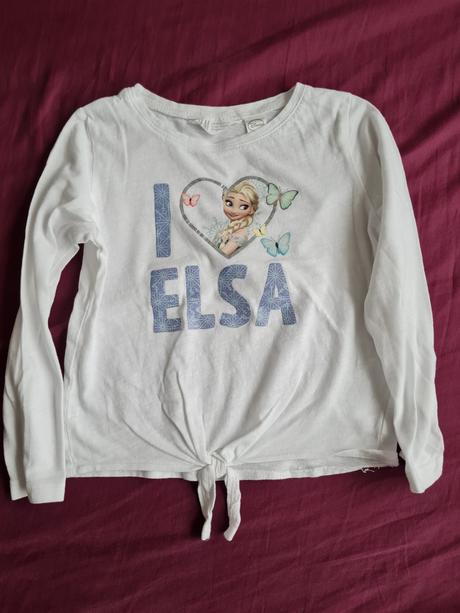 Tričko elza, h&m,116