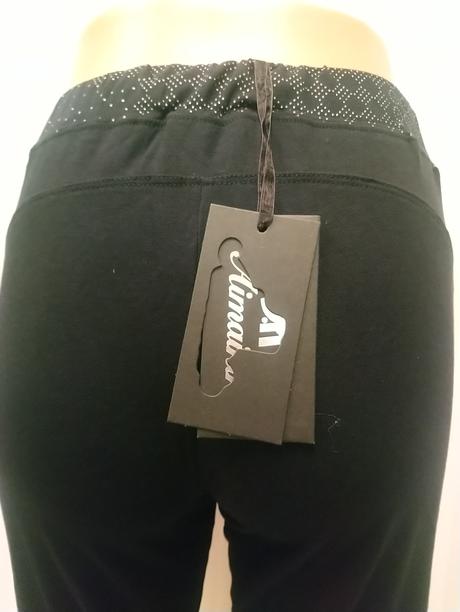 Dámske modré elastické trištvrťáky, aimainir, m, m