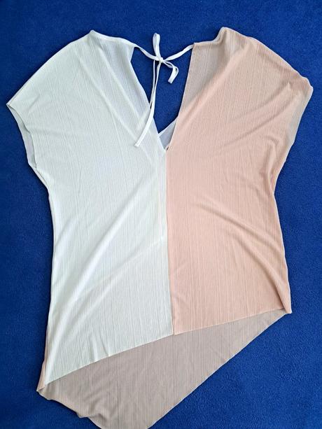Bielo marhuľový top, zara,l