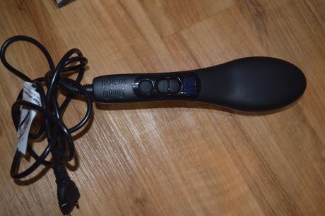 Keramická vyrovnávacia kefa na vlasy,