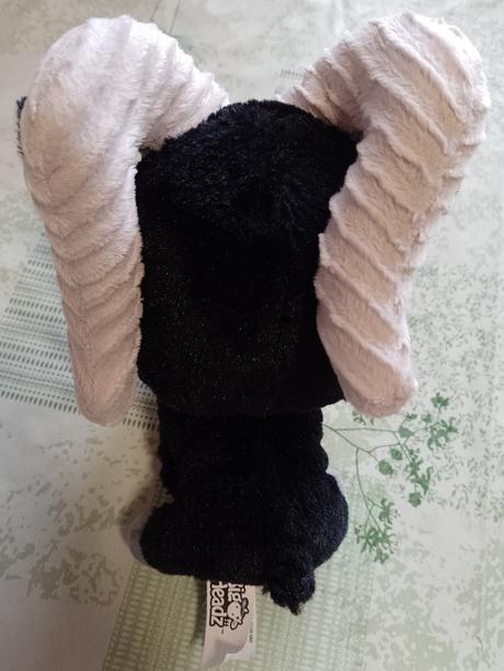 Plyšový čierno biely capko, big headz, 26 cm, 