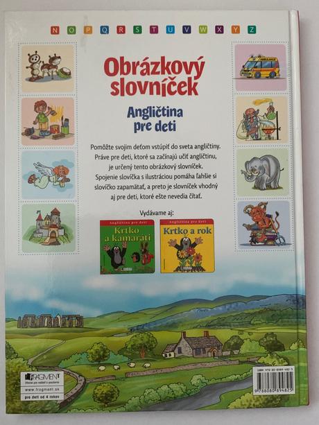 Obrázkový slovníček-angličtina pre deti - viac ak,
