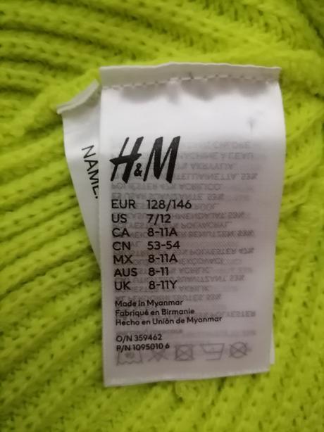 1x použitá h&m čiapka, h&m,146