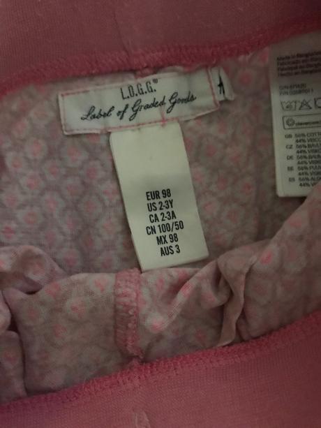 Kratke nohavice pod kolená 2-3 roky, h&m,98